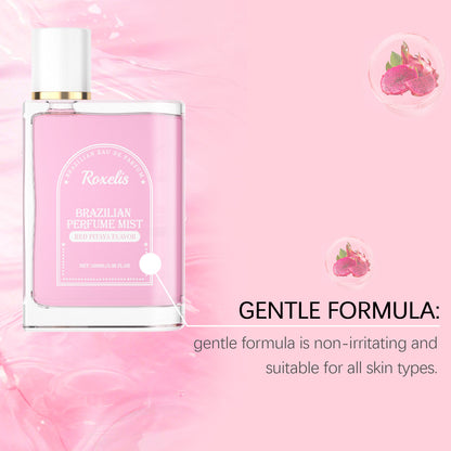 Roxelis Brazilian Light Perfume - Red Dragon Fruit Scent, Long-Lasting, Gentle & Fresh, Daily Casual Fruity & Elegant Perfume Spray