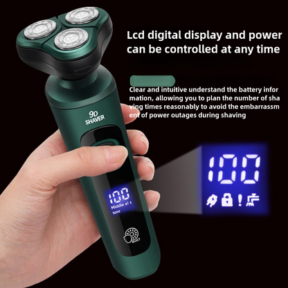 LCD Smart Display Electric Shaver – Precision Shaving-CNNS004