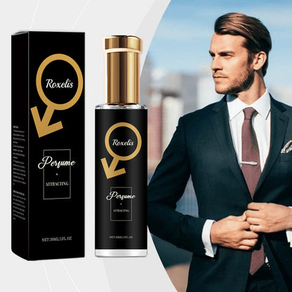 Roxelis Cedar Men's Perfume - Natural Fresh Scent, Long-Lasting, Portable for Dates & Daily Use