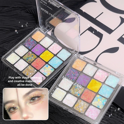 Makeup Glitter Eye Shadow Palette-CNMZ002