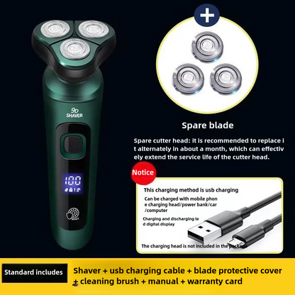 LCD Smart Display Electric Shaver – Precision Shaving-CNNS004